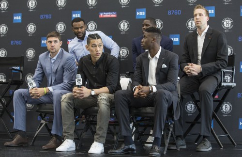 Brooklyn Nets, Anthony Bennett, Trevor Booker, Justin Hamilton, Joe Harris, Caris LeVert, Jeremy Lin